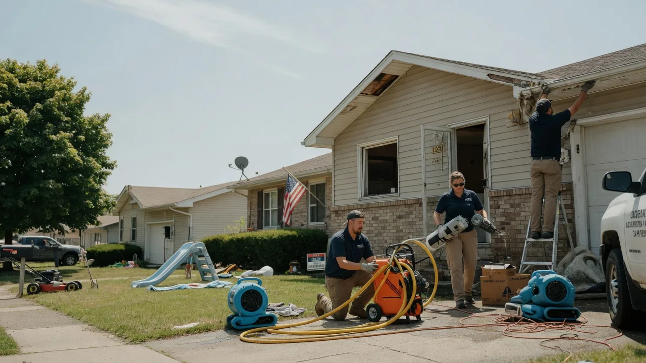Water Damage Restoration in Cromwell, IN near me